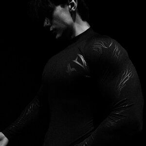 VoidTech Dragon Slayer longsleeve Compression [DARKNESS] NEW UNOPENED -LARGE-